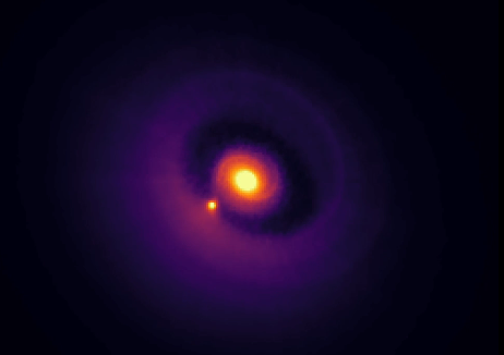 Entstehender Planet