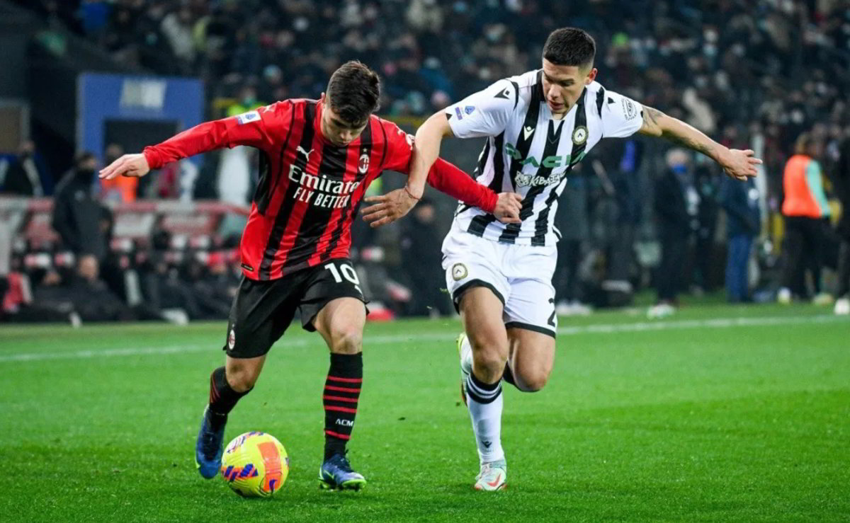 Milan-Udinese Streaming Gratis ROJADIRECTA in italiano Video DAZN Sky Live.