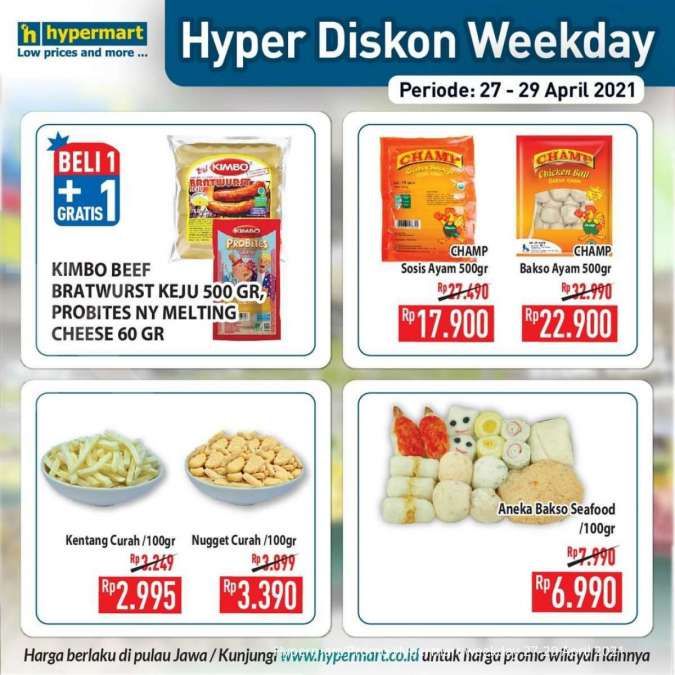 Katalog Promo Hypermart 27-29 April 2021 
