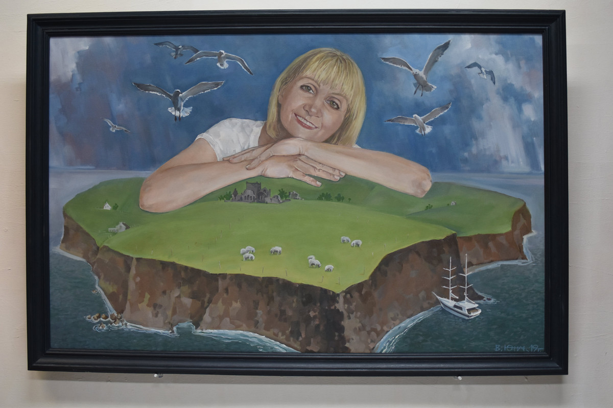 Остров незбывшихся на1дежд. ХМ, 64х100, 2019