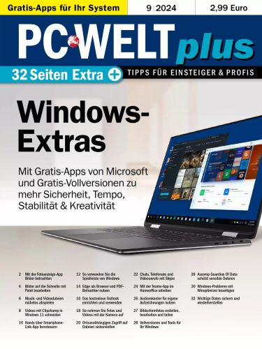Cover: Pc Welt Plus Magazin September No 09 2024