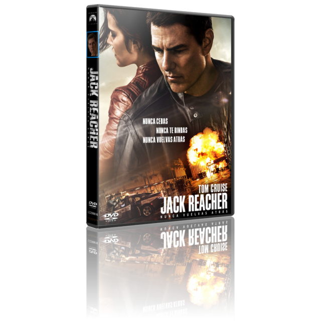 Portada - Jack Reacher, Nunca Vuelvas Atrás [2016] [DVD9 Full] [Pal] [Cast/Ing/Ale/Tur] [Sub:Varios] [Acción]