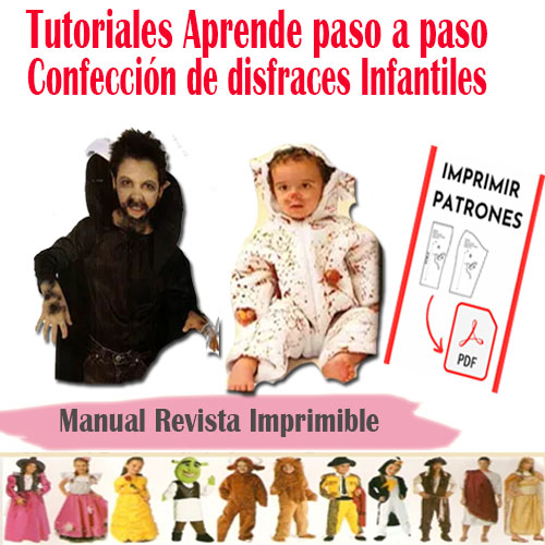 Curso confección de disfraces infantiles Manual Pdf disfraz halloween