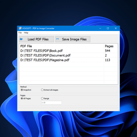 VovSoft PDF to Image Converter 1.3