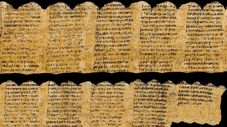 Papiro de Herculano decifrado por IA Papiro de Herculano decifrado por IA