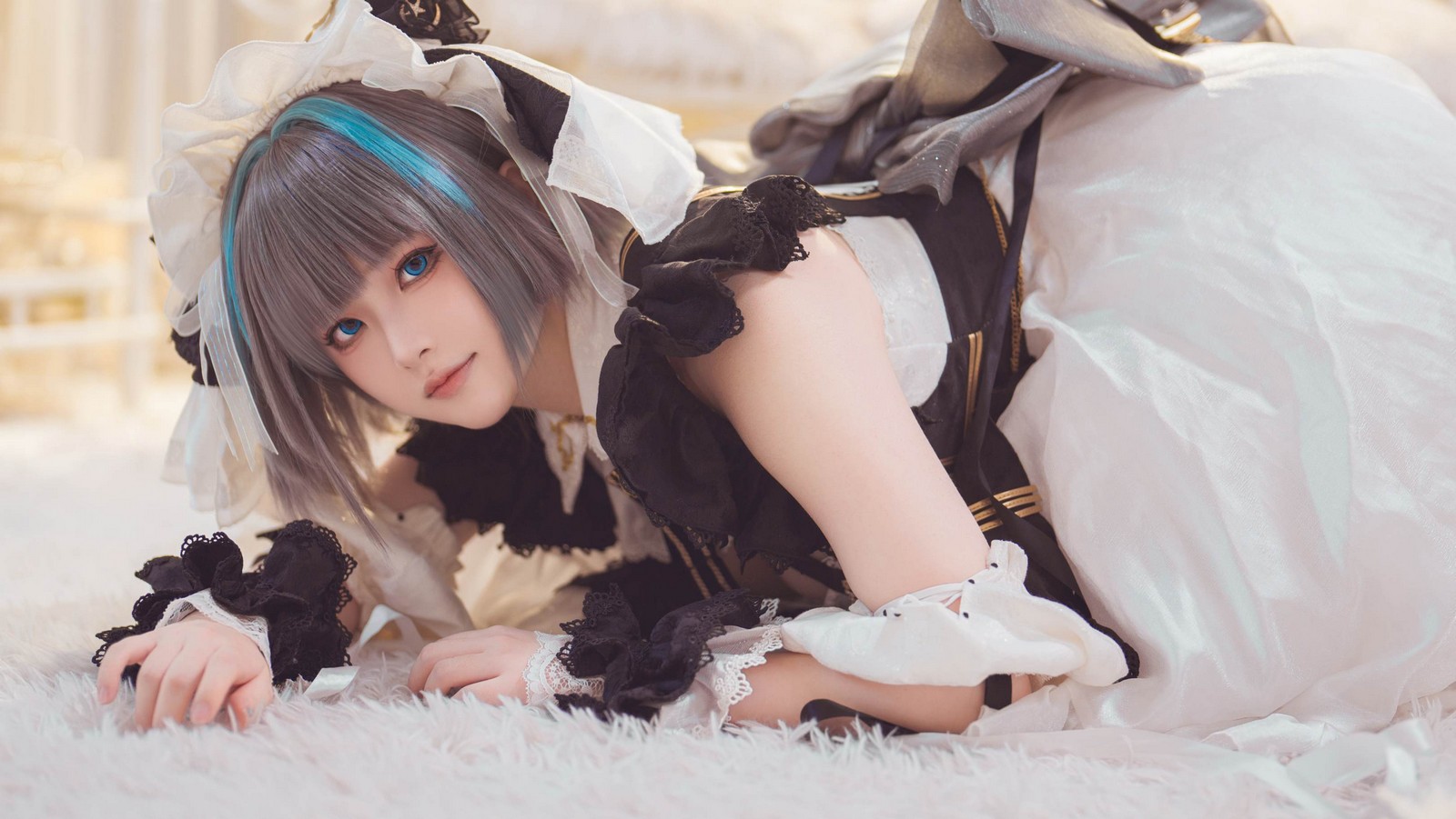 屿鱼 Yuyu 碧蓝航线 柴郡 Cosplay 写真图集｜Azur Lane（54P｜138MB）插图3