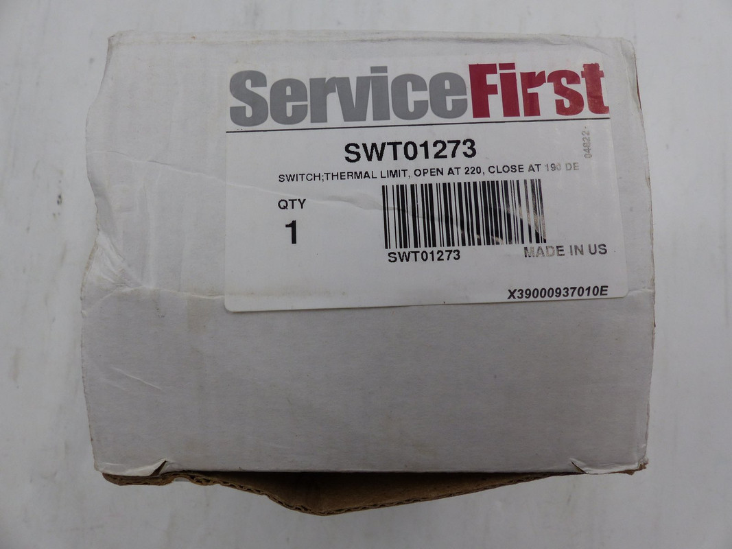 SERVICE FIRST THERMAL LIMIT SWITCH SWT01273
