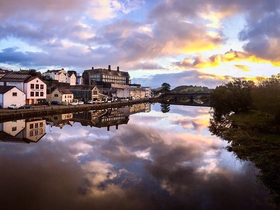 River Tywi - UK river flowing through Wales