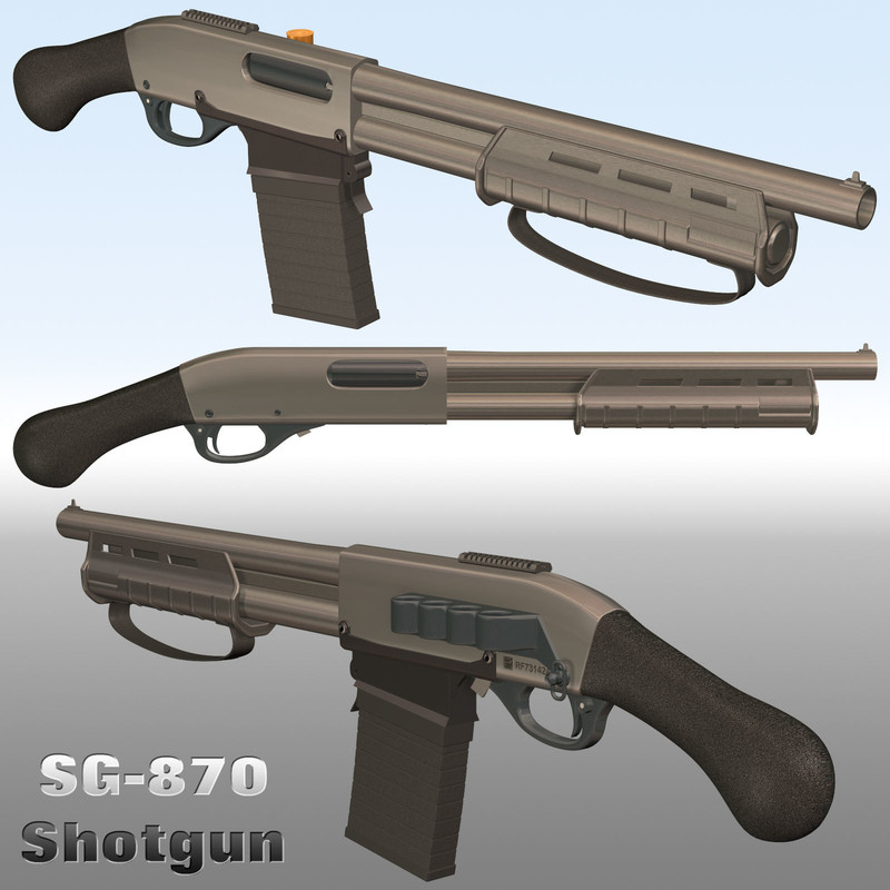 SG-870 Shotgun Set