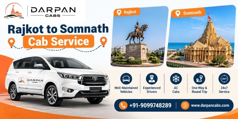 rajkot to somnath taxi