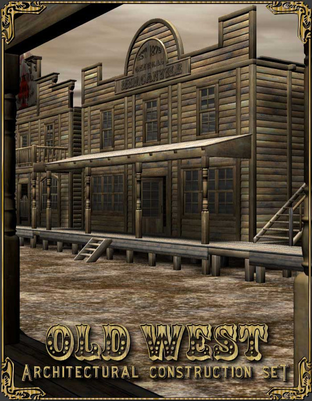 Old West Architectural Construction Set TP 087 Main