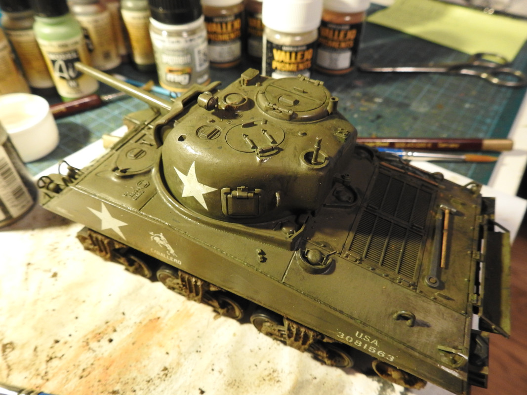 M4A3 Sherman, 1/35 Tamiya - Sida 2 DSCN0428