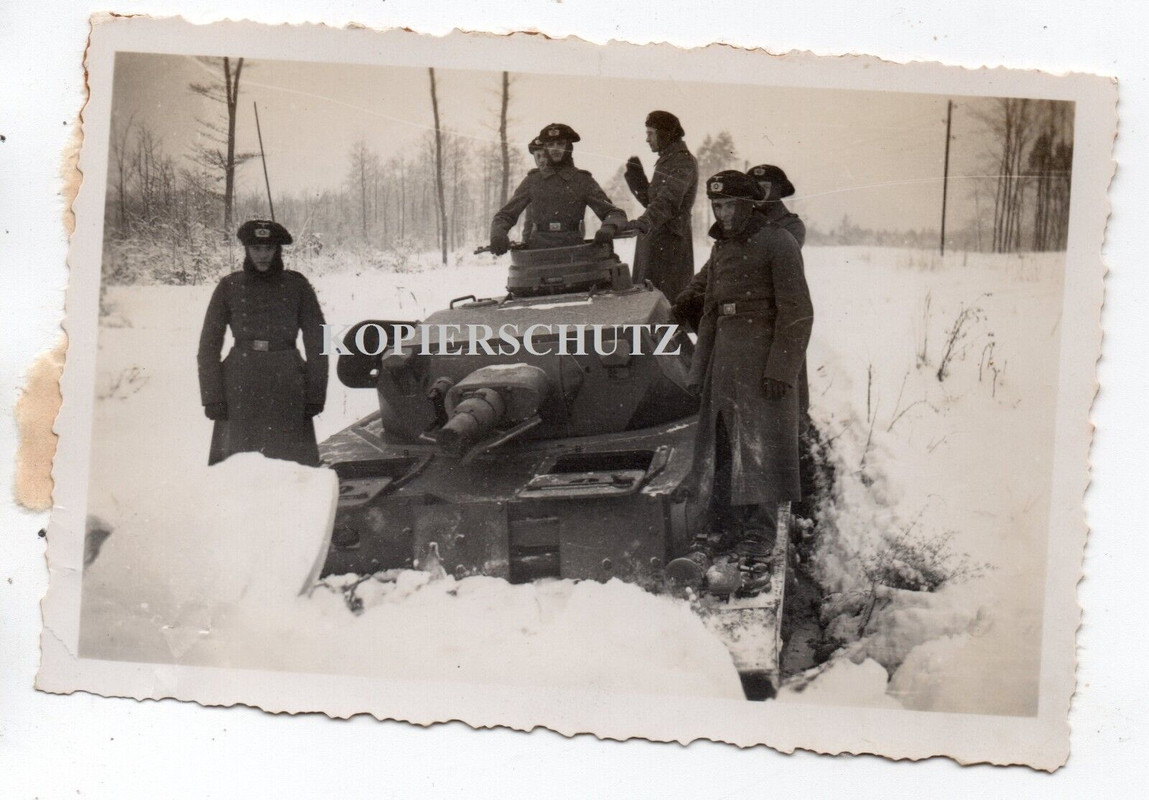 Panzer Rgt.36 Schweinfurt in Böblingen Sdkfz Tank Winter Kameraden