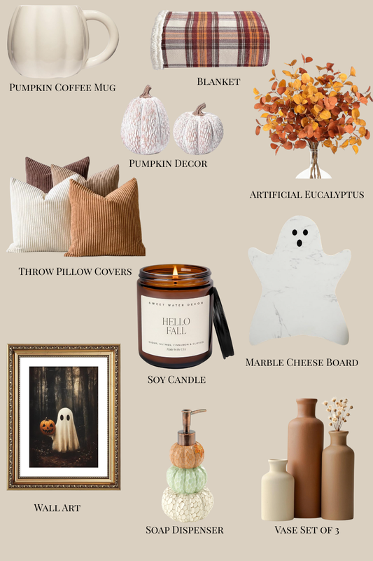 Amazon Fall Decor Must Haves | Cozy Autumn Home Finds 🕯️