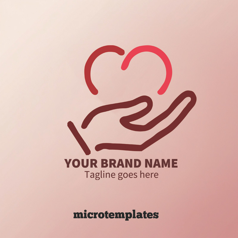 Free Customizable NGO Logo Design in Canva and AI