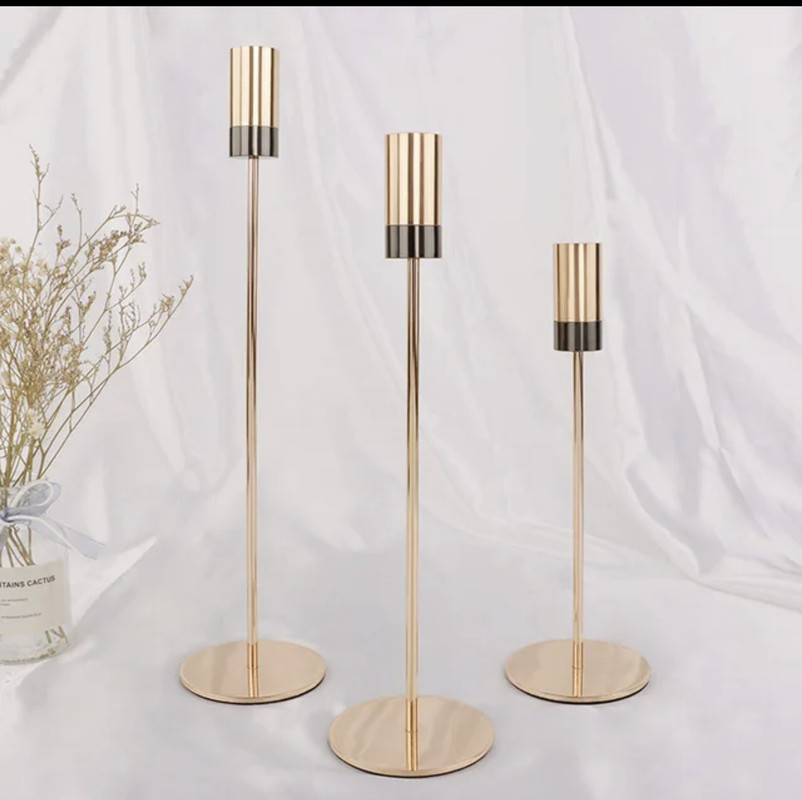Black/Gold taper
