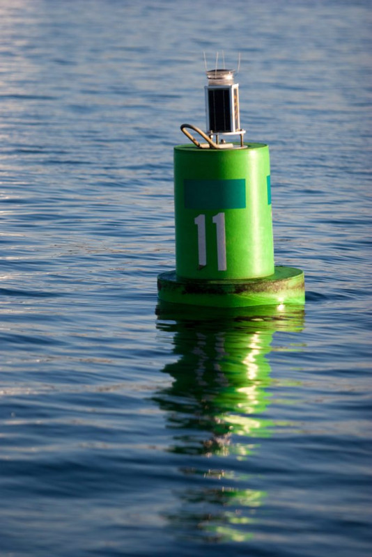 Green-channel-marker-buoy