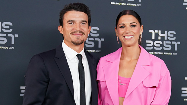 Servando with his wife Alex Morgan