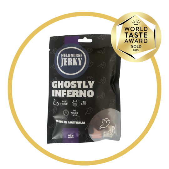 MELBOURNE JERKY - BEEF JERKY - GHOSTLY INFERNO