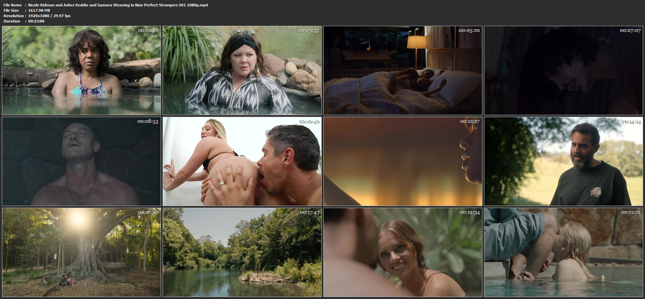 Nicole Kidman and Asher Keddie and Samara Weaving in Nine Perfect Strangers S01 1080p mp4