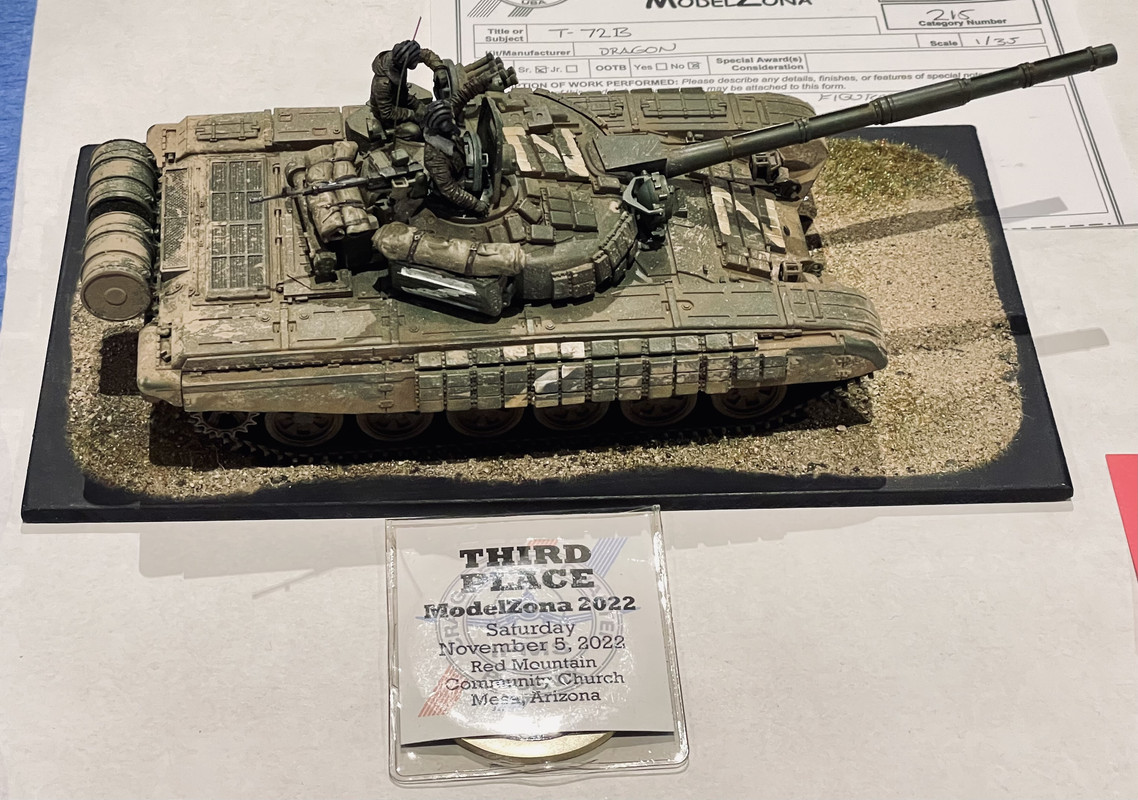 Dragon 1/35 T-72M2 w/ERA - Armor - Finescale Modeler Forum