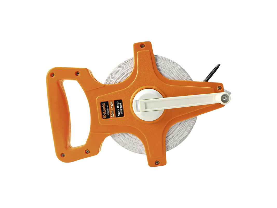 CINTA PLASTICA P.MEDIR C/ASA 30M 100FT ASAKI