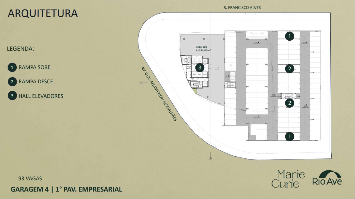 Planta Baixa Arquitetura Garagem 4