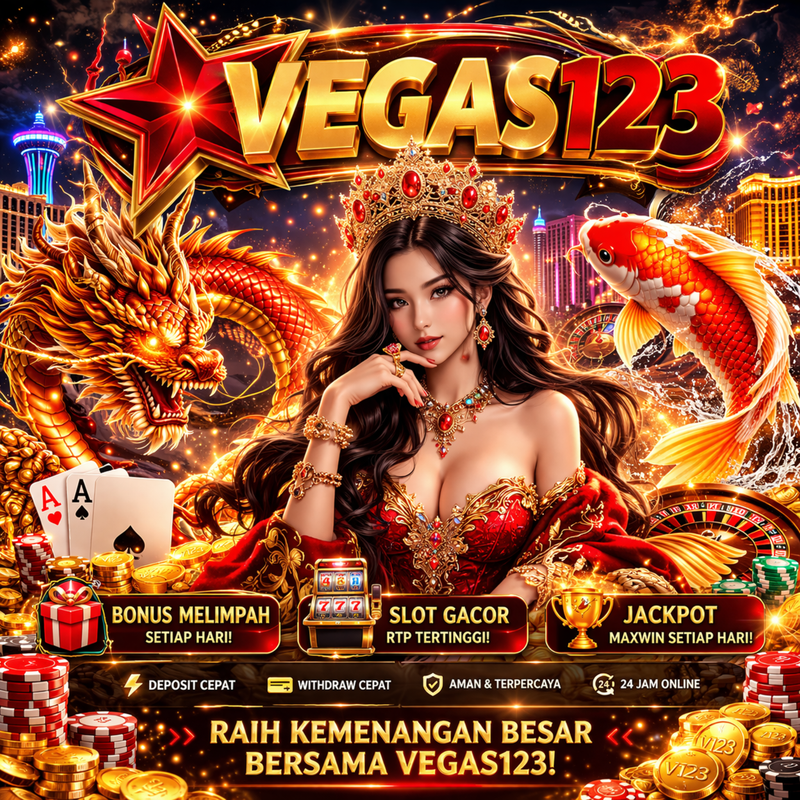 VEGAS123 : Platform Resmi Situs 4D Slot Game Luar Negeri Toto Gratis Spins