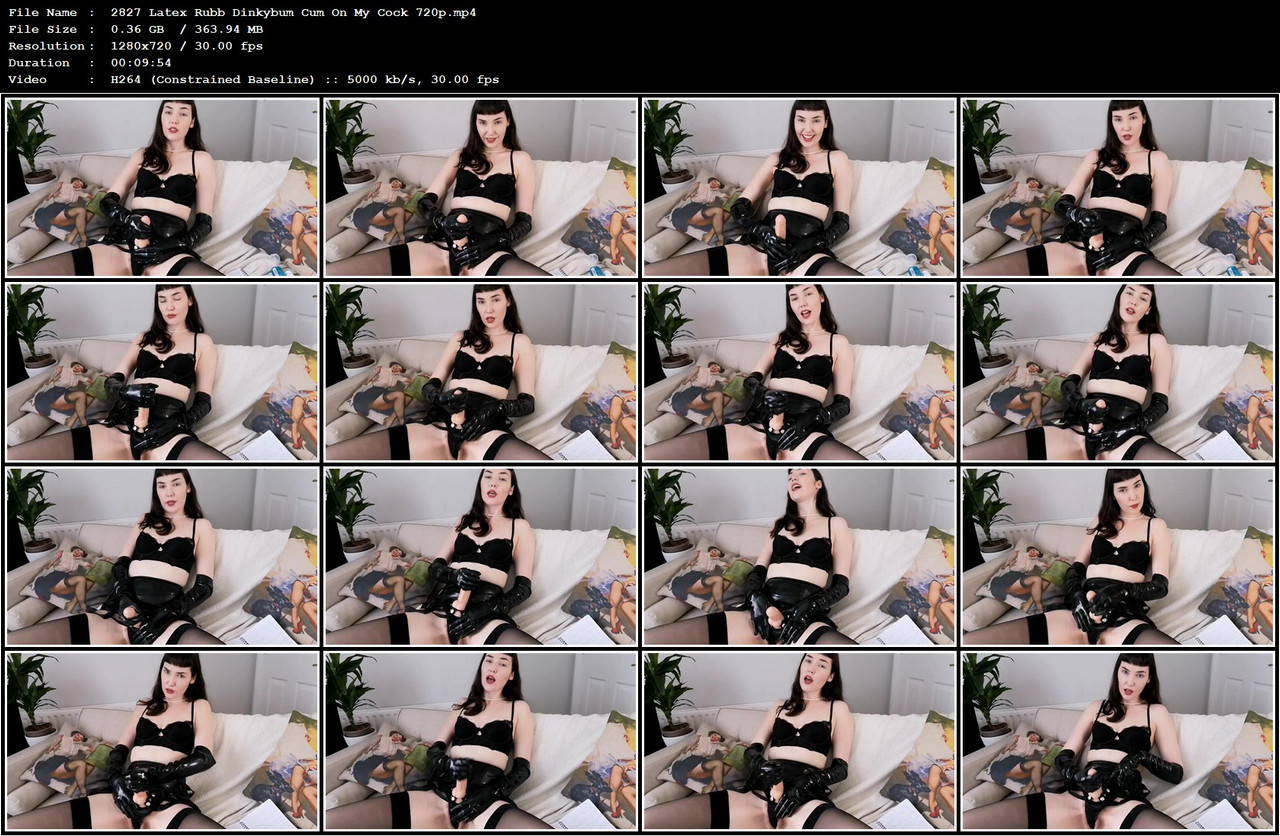 2827 Latex Rubb Dinkybum Cum On My Cock 720p mp4