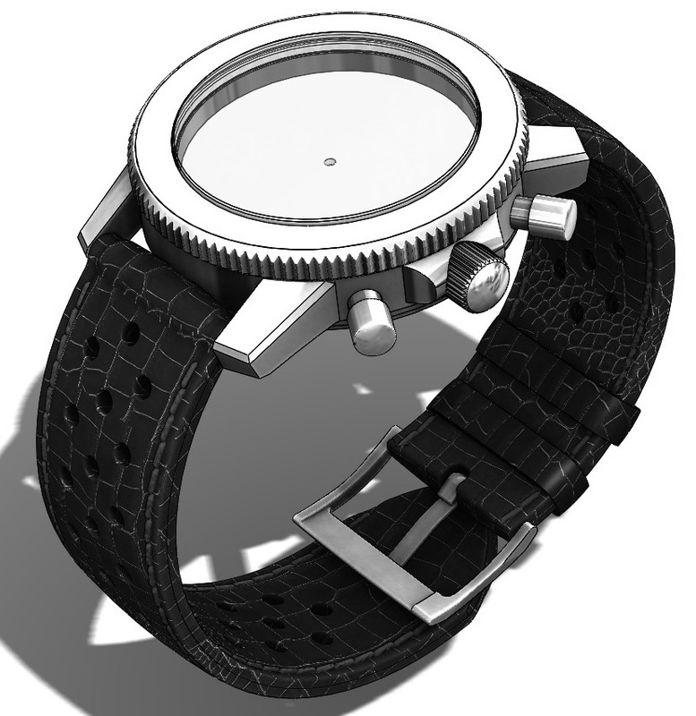 New 43mm Chrono by Vratislavia Conceptum