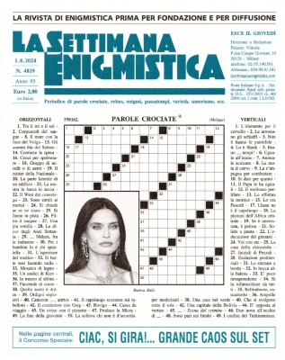 La Settimana Enigmistica N.4819 - 01 Agosto 2024