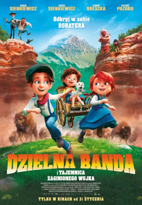 Dzielna banda i tajemnica zaginionego wujka / Buffalo Kids (2024) PLDUB.1080p.BluRay.x264.AC3-KiT / Dubbing PL