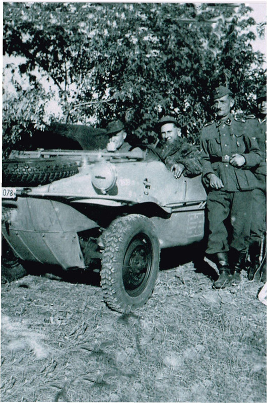 WK2 Foto WWII Schwimmwagen VW 166 Volkswagen Küb