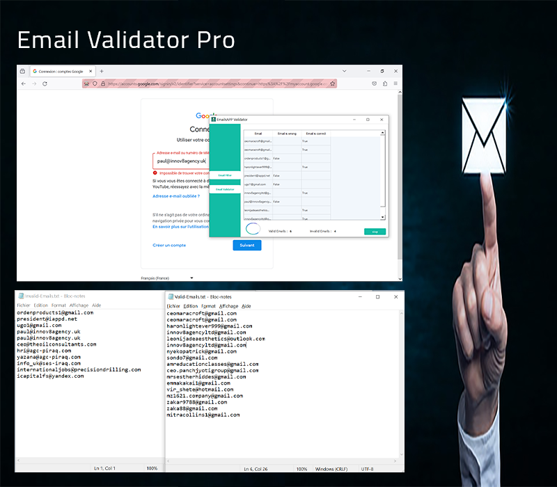 EmailAPP Scrapper & Filter & Validator - 9