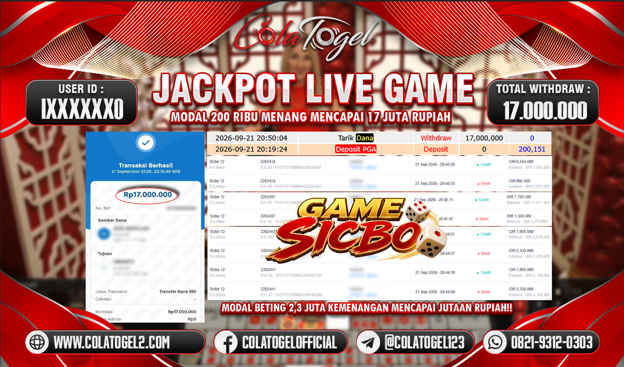 JACKPOT LIVE GAME !!!