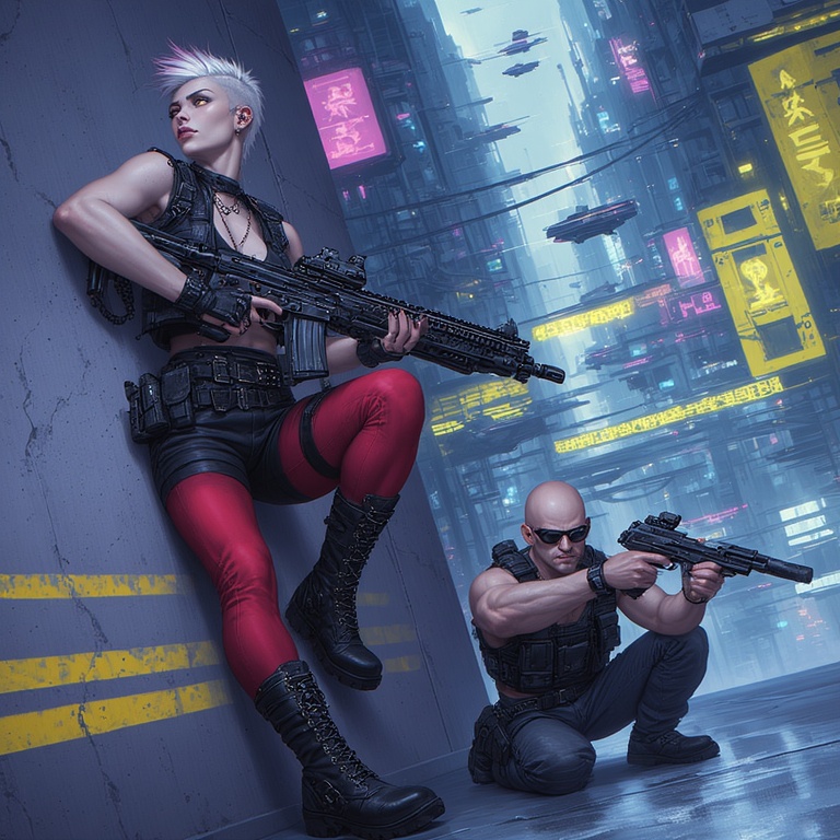 Two-futuristic-armed-individua-(13)