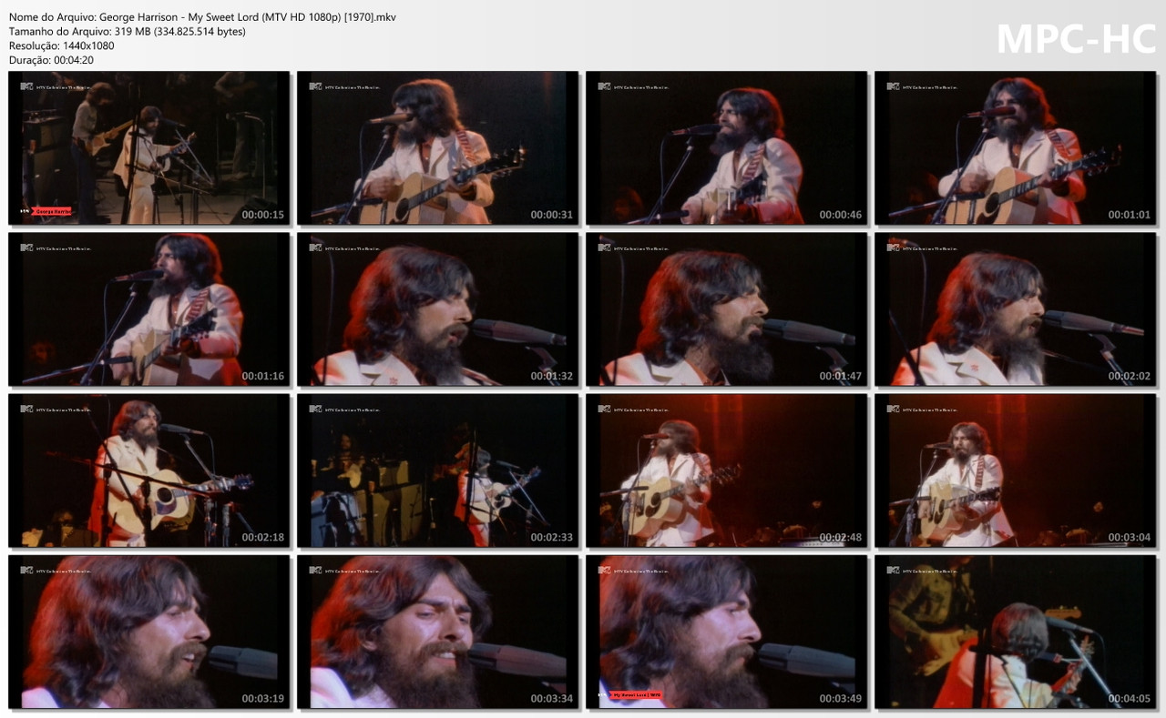George Harrison - My Sweet Lord (MTV HD 1080p) [1970]