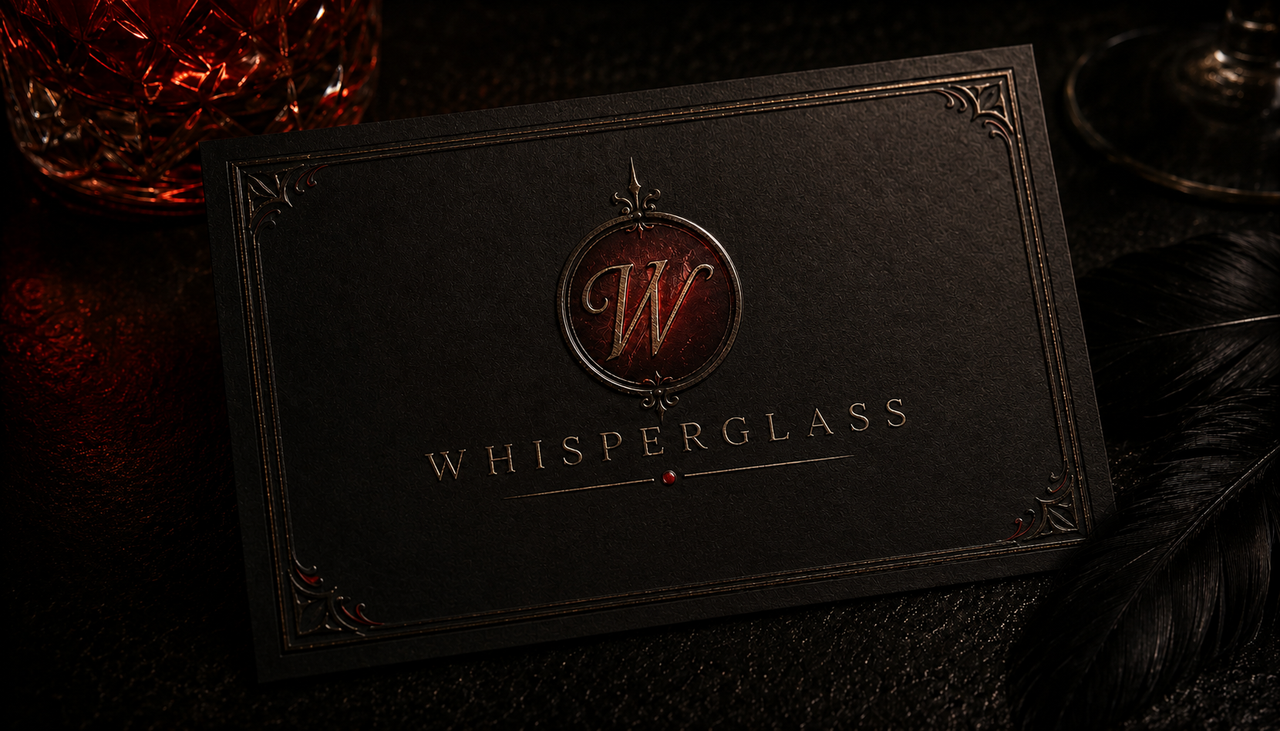 Whisperglass Business Card