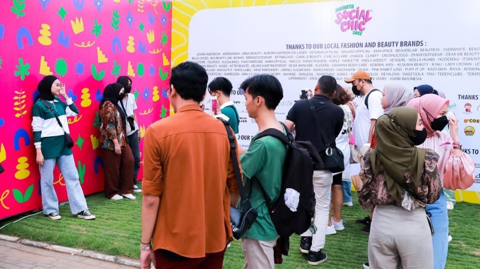 Antusiasme pengunjung Social Chic 2023 Jakarta. Sebentar lagi  satu di antara event fesyen dan kecantikan terbesar di Indonesia ini akan hadir kembali di Surabaya dalam waktu dekat.