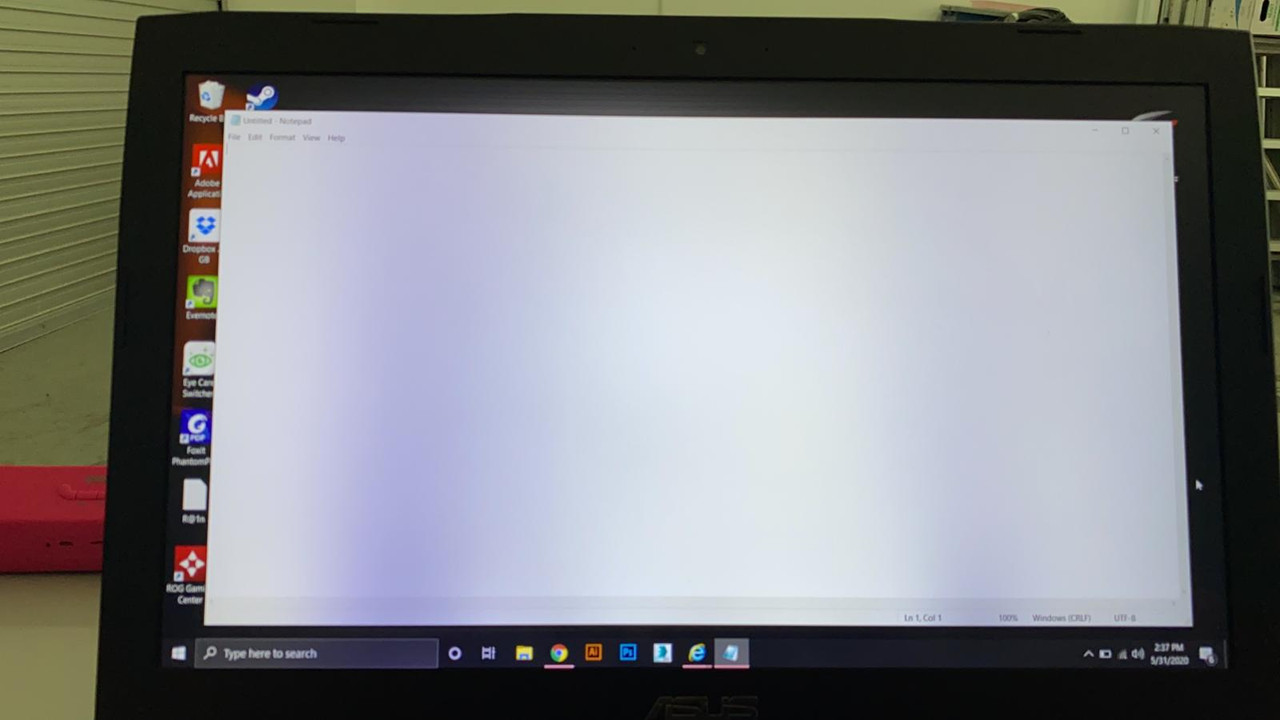 Bought a 2nd hand laptop with burn screen HardwareZone Forums