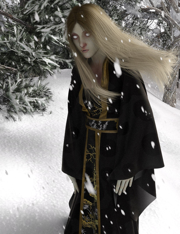 Yuki Onna pour Genesis 8 femelle