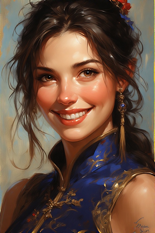 Oil-portrait-close-up-of-a-bea-19