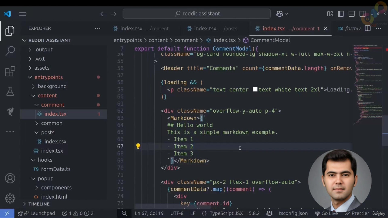 7 Extension State Management and Chrome API Integration mp4 0001
