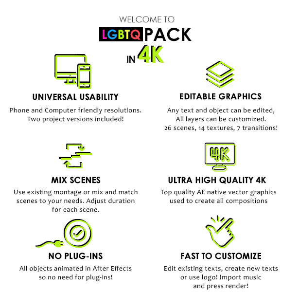 Pride LGBTQ Community Graphics Pack - 1