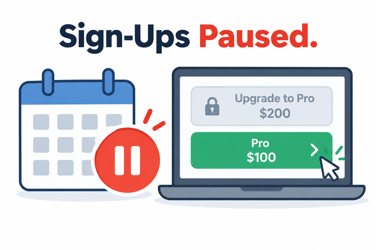 ChatGPT Pro vs Claude Pro vs Google AI Pro sign-up pause notice