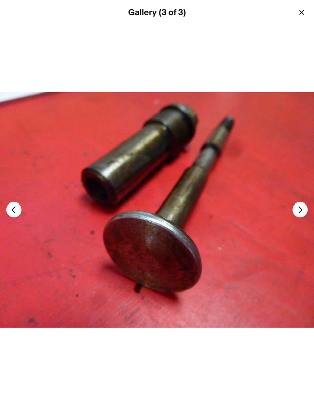 BSA 66 1493 66 1494 inlet exhaust tappet with guide M20 M21 B31 B33 NOS