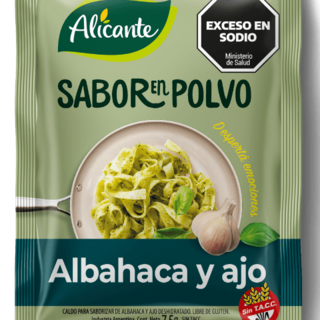 8836 | Caldo En Polvo Alicante Sb X 7.5g-alb Y Ajo