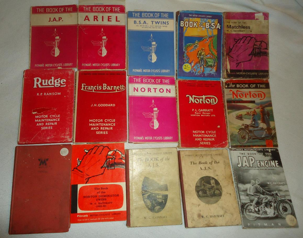 Pitmans and Motor Cycle booklets