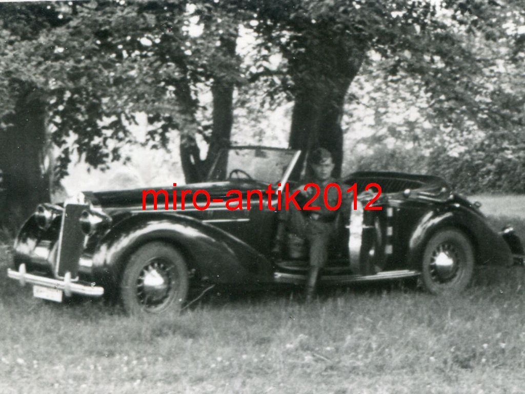 Foto, Wehrmacht, Beute, PKW, Delage D8-100, Brüg