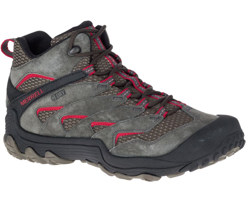 merrell men's chameleon 7 limit mid waterproof hiking boot